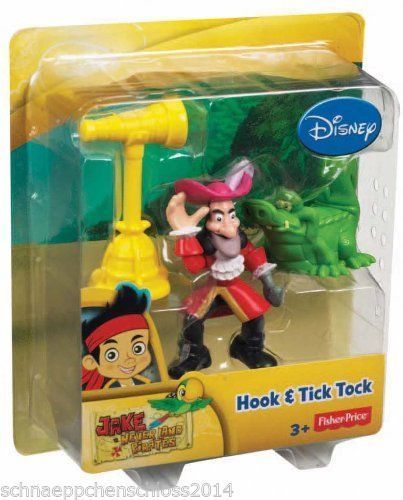 Fisher-Price Y2261 Jake und die Nimmerland Piraten Hook & Tick Tock