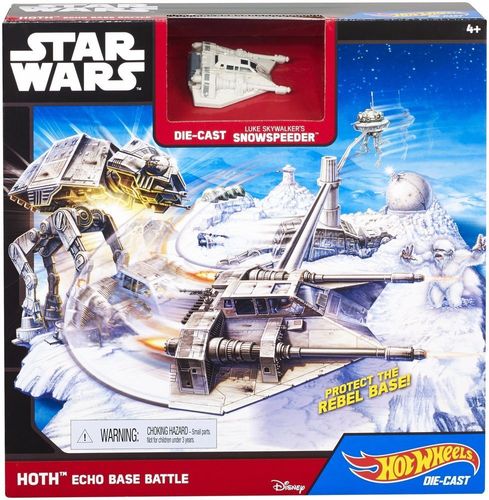 Mattel Hot Wheels Star Wars CGN34 Hoth Echo Base Battle