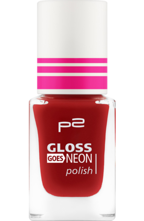 P2 Gloss Goes Neon Nagellack 040 Free Fall 10ml