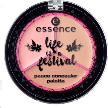 Essence Life is a Festival Peace Concealer Palette 01 A Piece of Peace