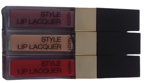 Astor Style Lip Lacquer 3-teiliges Sparset 15ml