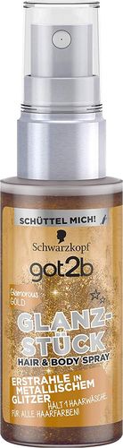 Schwarzkopf Glanzstück Hair & Body Spray Glamorous Gold 50ml - B-ware