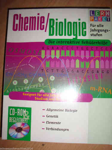 Lernsoftware Chemie Biologie