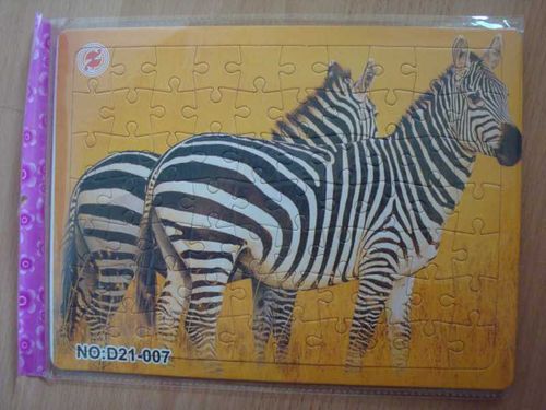 Zebra-Puzzle 70 Teile