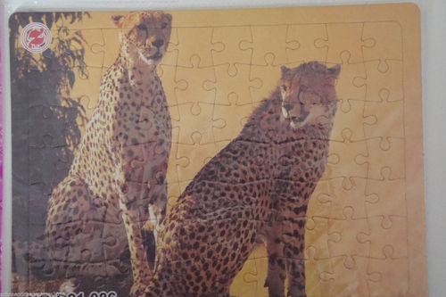 Leoparden-Puzzle