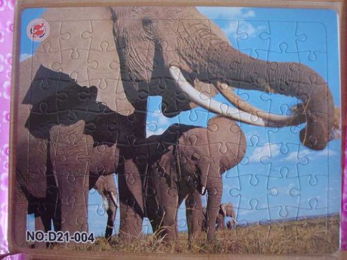 Elefanten-Puzzle