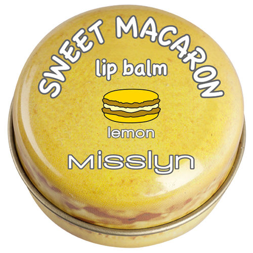 Misslyn Lip Balm Sweet Macaron Lemon 10g