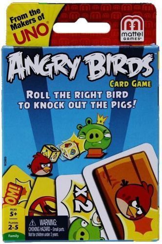 Mattel W3969 - UNO Angry Birds Kartenspiel