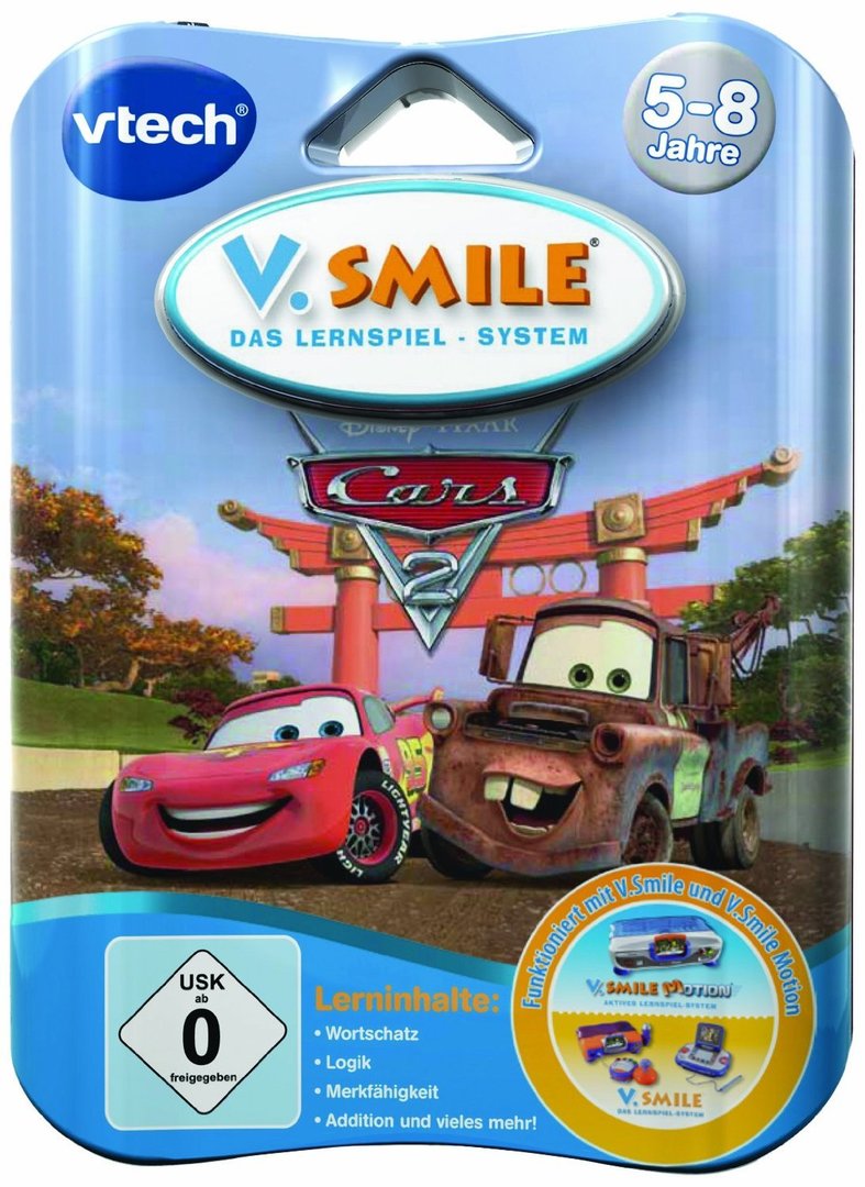 Vtech Disney Flash McQueen Pixar Cars 2 Learning System French Version 
