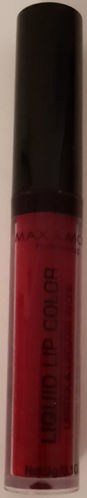 Max & More Liquid Lip Color No. 05 Vamp Red