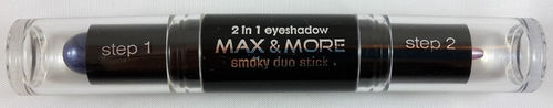 Max & More Smoky Duo Stick Lidschatten Violent Violet