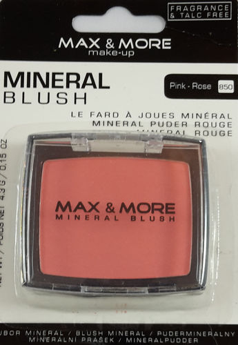 Max & More Mineral Blush 850 Pink Rose