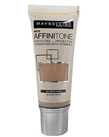 Maybelline Affinitone Perfecting and Protecting Foundation 42 Dark Beige 30ml
