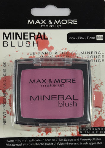 Max & More Mineral Blush 868 Pink