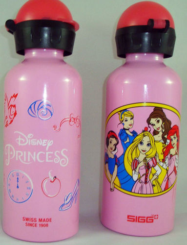 Sigg Trinkflasche mit Trinkverschluss Disney Princess