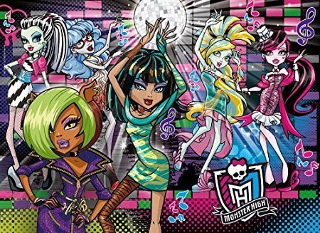 Clementoni 29651 Monster High Glitter Puzzle 200 Teile Ghouls Just Wanna Have Fun