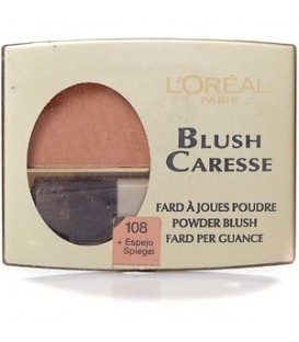 L'Oreal Blush Caresse Invisible Perfection + Spiegel 108 Tabac / Buff