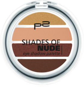 P2 Shades of Nude Eyeshadow Palette 030 Warm Nude