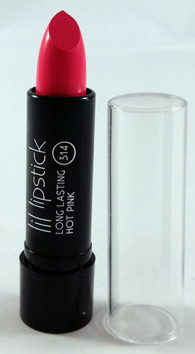Max & More Longlasting Lippenstift + Vitamin E 314 Hot Pink 3,2g
