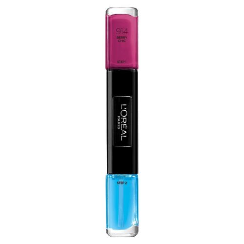 L'Oreal Indefectible Vernis Gel Duo 914 Berry Chic