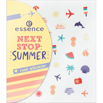 Essence Nail Art Stickers Next Stop Summer Nagelsticker 01 Summer Lovin'