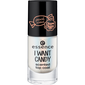 Essence I Want Candy Scented Top Coat 01 I Want Peach! 5ml
