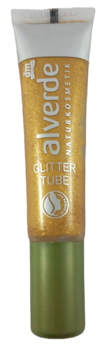 Alverde Glitter Tube 20 Goldglanz 15ml
