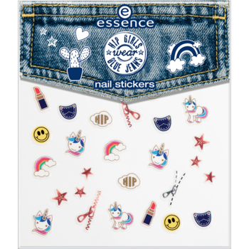 Essence Hip Girls Wear Blue Jeans Nagelsticker 01 I Like Your Style And I Cannot Lie!