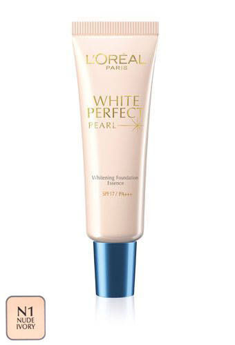 L'Oreal White Perfect Pearl Foundation N1 Nude Ivory 30ml