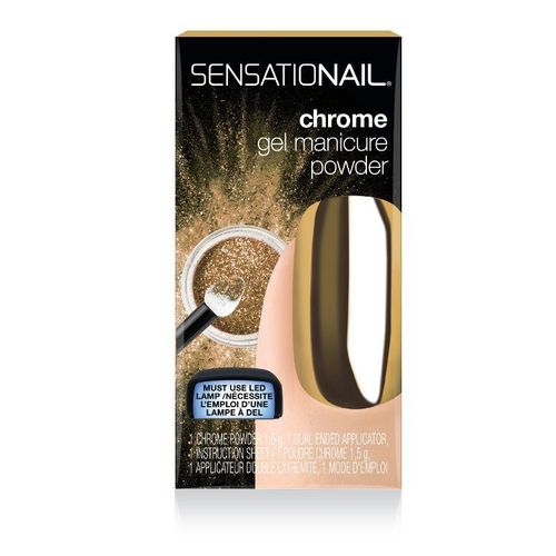 Sensationail Chrome Gel Manicure Powder 73018 Gold