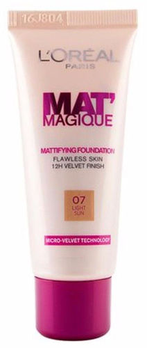 L'Oreal Mat' Magique Mattierende Foundation 07 Light Sun 25ml