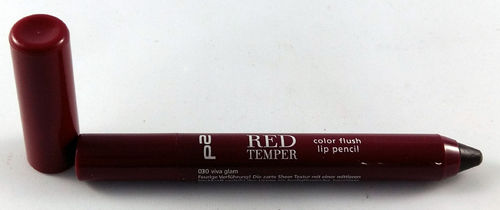 P2 Red Temper Color Flush Lip Pencil 030 Viva Glam