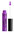 NYX Lip Lustre Glossy Lip Tint LLGT 07 Violet Glass
