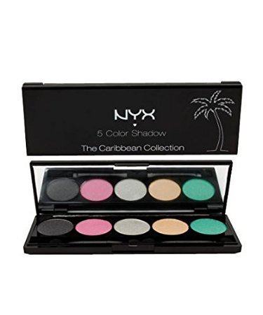 NYX 5 Color Shadow The Caribbean Collection ESP5C01 I Dream Of St. Thomas