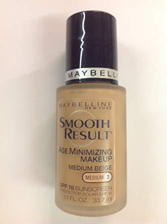 Maybelline Smooth Result Age Minimizing Make-up 3 Medium 33,7ml
