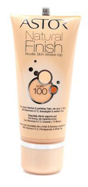 Astor Natural Finish Nude Skin Make-Up 100 Ivory 30ml