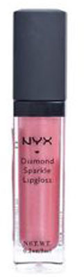 NYX Diamond Sparkle Lipgloss DSG01 Rose Sparkle
