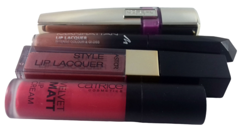 4-teiliges Lip Lacquer / Lip Color Sparset 19,9ml