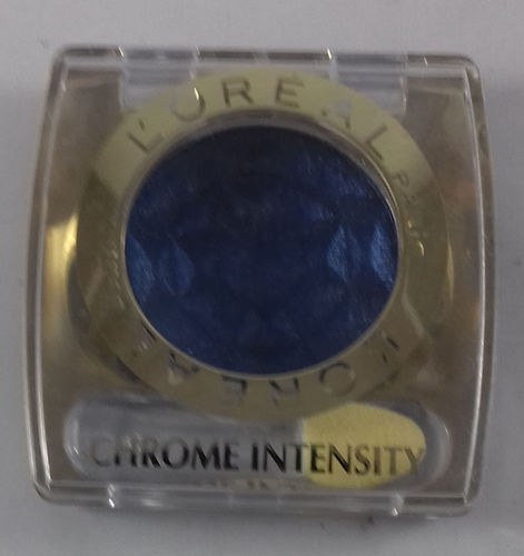 L'Oreal Chrome Intensity Eyeshadow 182 Blue Jean