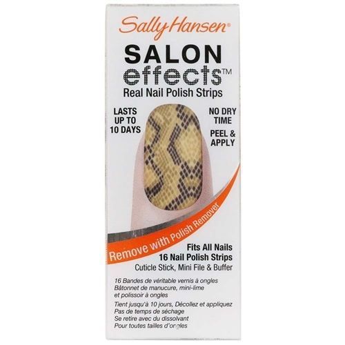 Sally Hansen Salon Effects Real Nail Polish Strips 450 Brattlesnake