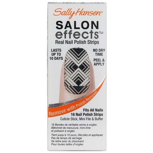 Sally Hansen Salon Effects Real Nail Polish Strips 430 Tri-bal it on