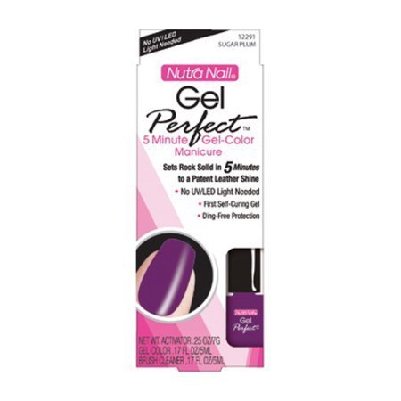 Nutra Nail Gel Perfect 5 Minute Gel-Color Manicure 12291 Sugar Plum