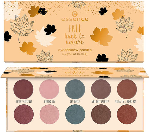 Essence Fall back to Nature Eyeshadow Palette 01 I love fall most of all