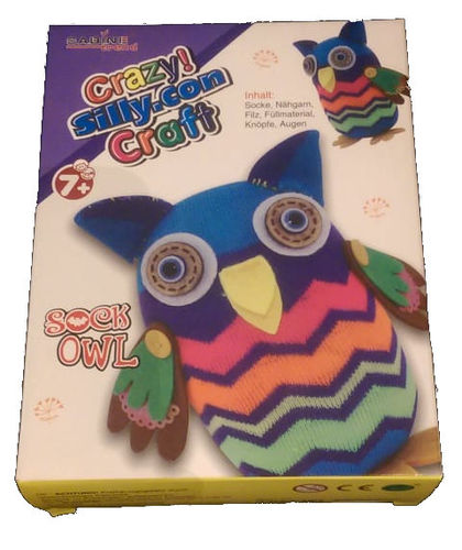 SABINE Trend - Crazy! silly.con Craft - Sock owl
