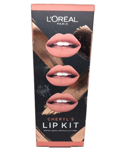 L'Oreal Cheryl's Lip Kit Matte Liquid Lipstick + Lipliner Paint it Peach