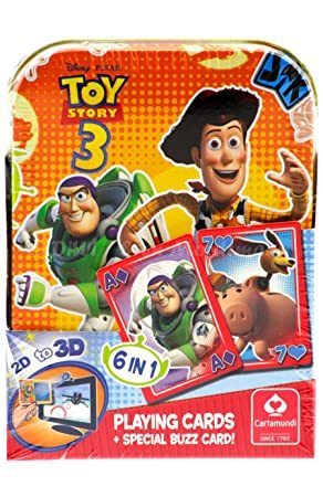 Cartamundi Disney Pixar Toy Story 3 Playing Cards in Metallbox