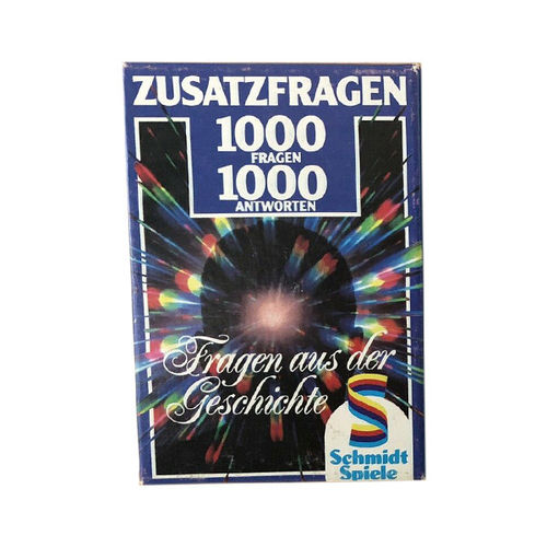 Schmidt Spiele Trivial Pursuit 1000 Zusatzfragen Geschichte