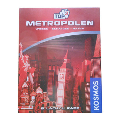Kosmos - Top3 Metropolen - Kartenspiel