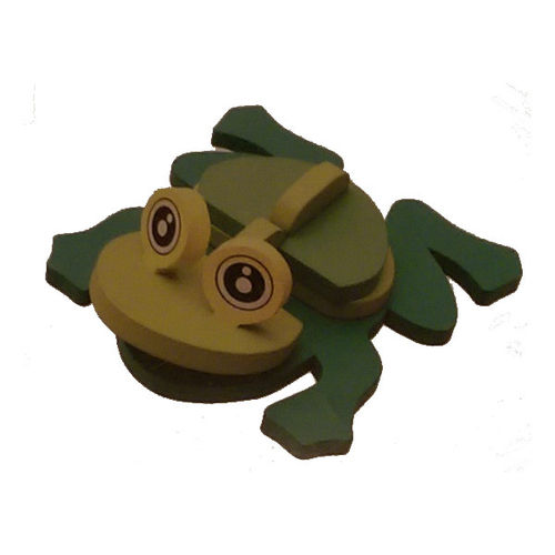 3D Puzzle Frosch aus Holz 8-teilig