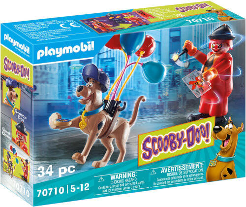 Playmobil Scooby-Doo! 70710 Clown mit Hund